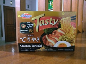 Mi Sedaap Tasty rasa Chicken Teriyaki, kemasan utuh